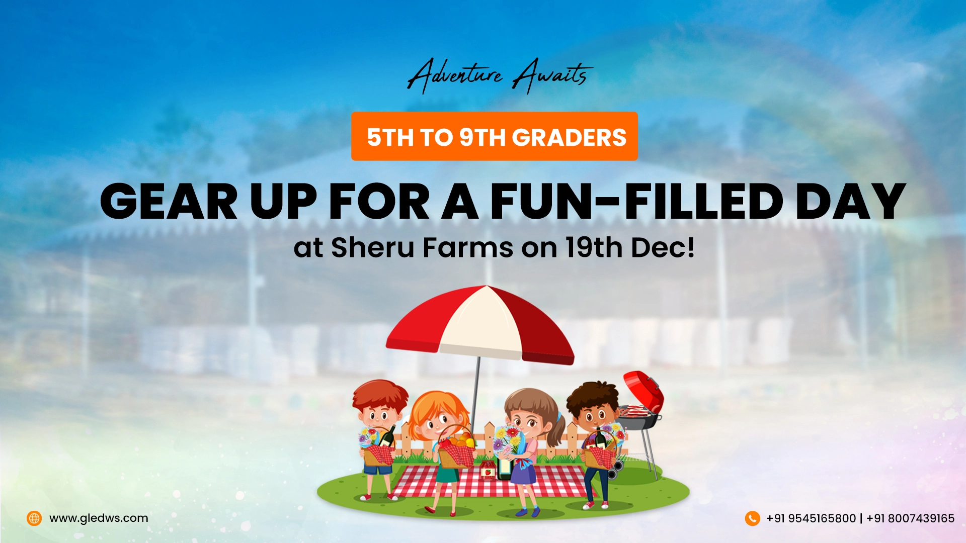 5-9th graders picnic